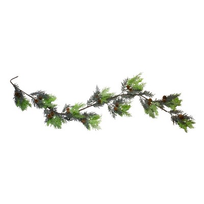 Northlight 5' Berry, Cedar and Pine Cone Artificial Christmas Garland - Unlit