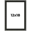 PosterPalooza | Antique Black Picture Frame - UV Acrylic, Foam Board Backing, Hanging Hardware - 2 of 4