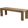 Alpine Furniture Seashore Dining Bench, Brown, Natural - 3 of 3