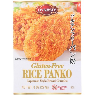 Dynasty Gluten Free Rice Panko - 6 pack, 8 oz