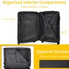 3/2/1pc Luggage Sets, Hardside Spinner Lightweight Suitcase with TSA Lock 20''/24''/28'' 4M -ModernLuxe - 3 of 4