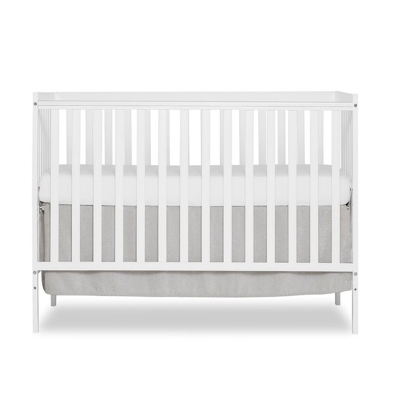Dream On Me Greenguard Gold & JPMA Certified Synergy 5 in 1 Convertible Crib, White, 1 of 15