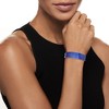 Ross-Simons Italian Blue Enamel Striped Cuff Bracelet in Sterling Silver Size 7 - 2 of 3