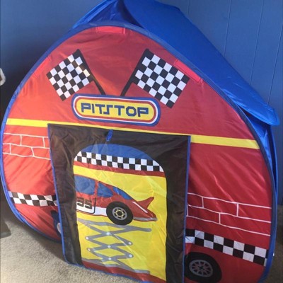 Pop It Up Pitstop - Tente de jeu avec fond imprimé - Montage et démontage  rapides grâce au mécanisme pop-up - Pour garçons et filles - Formule 1