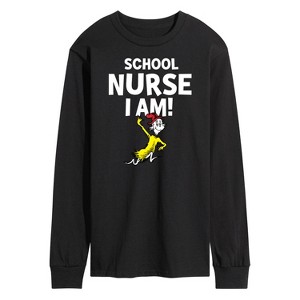 Men's - Dr. Seuss - School Nurse I Am Sam I Am Long Sleeve Graphic T-Shirt - 1 of 4