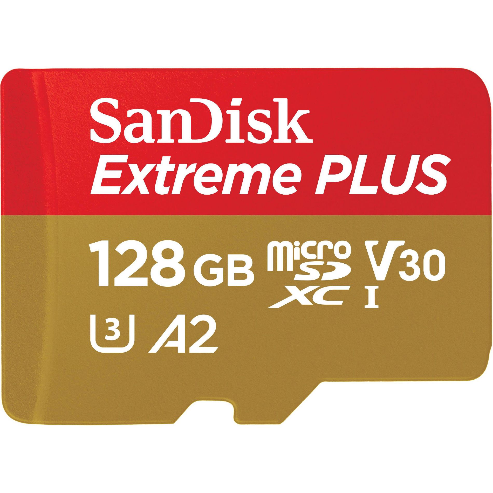 SanDisk Extreme PLUS 128GB microSD: High-Speed Memory Card 90 MB/s