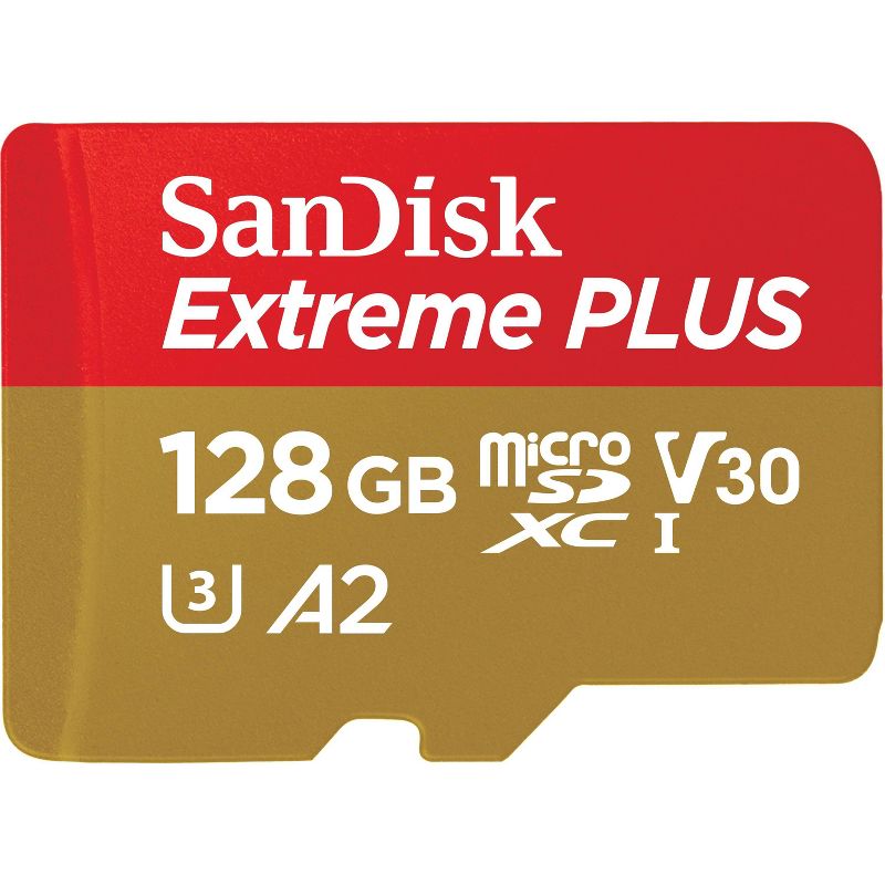 SanDisk Extreme PLUS 128GB microSD, 1 of 4