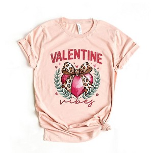 Simply Sage Market Women's Coquette Valentine Vibes Short Sleeve Graphic Tee - 1 of 4