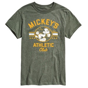 Men's - Disney - Mickeys Athletic Club Short Sleeve Graphic T-Shirt - 1 of 4