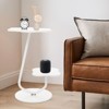 YIYIBYUS 2 Tier Small Side Table, Modern Coffee Table, Sofa Side Table - 2 of 4
