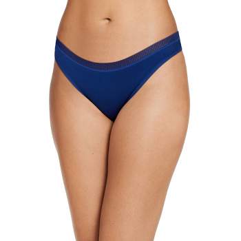 Jockey mens blue formfit modal seamfree bikini underwear size S XL
