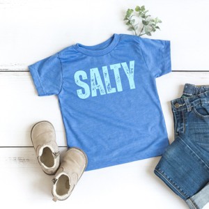 The Juniper Shop Salty Block Distressed Toddler Short Sleeve Tee - 1 of 4