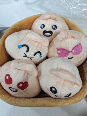  What Do You Meme? Emotional Support Dumplings - Unique Gift for  Valentine's Day, Plush Dumpling Toy Stuffed Animal : Toys & Games