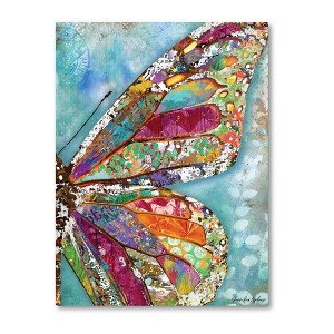 Courtside Market Woodland Summer Butterfly Wing Gallery-Wrapped Canvas - 1 of 4