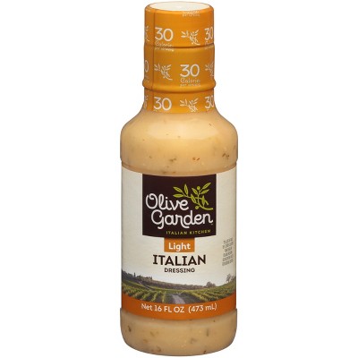 spejder Perth Begravelse Olive Garden Light Italian Dressing - 16fl Oz : Target