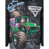 Monster Jam Grave Digger El Toro Loco Megalodon Zip Up Puffer Jacket Toddler - image 4 of 4