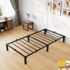 Garvee Metal Bed Frame, Heavy Duty Platform with 800 lbs Support, No Box Spring, Easy Tool-Free Assembly, Noise-Free Design, Black - 3 of 4