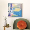 Candy Skies - 24" X 24" - Multicolored - Framed Linen Canvas - WLA2080 - Safavieh - 2 of 4