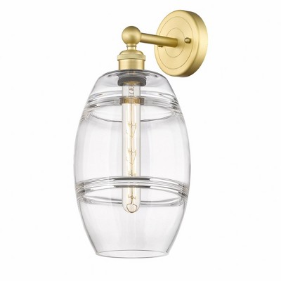 Vaz - 1 Light Wall Sconce In Industrial Style-12.13 Inches Tall and 8 Inches Wide