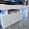 NicBex TV Stand Modern Entertainment Center with Down Filp Door TV Console Table for TVs up to 55 Inchs for Living Room - 2 of 4