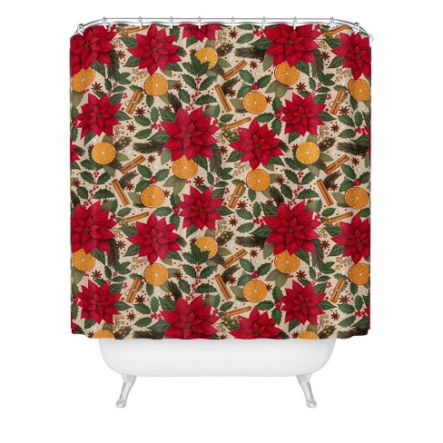 Deny Designs Avenie Yuletide Bright Shower Curtain - image 1 of 3