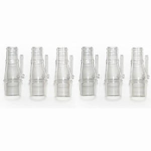 Nispira Custom Tube Adapter Compatible with Z1 Z2 Travel CPAP Machine, Pack of 6 - 1 of 3