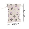 Unique Bargains Women Durable Drawstring Cosmetic Bag 1 Pc - 2 of 3