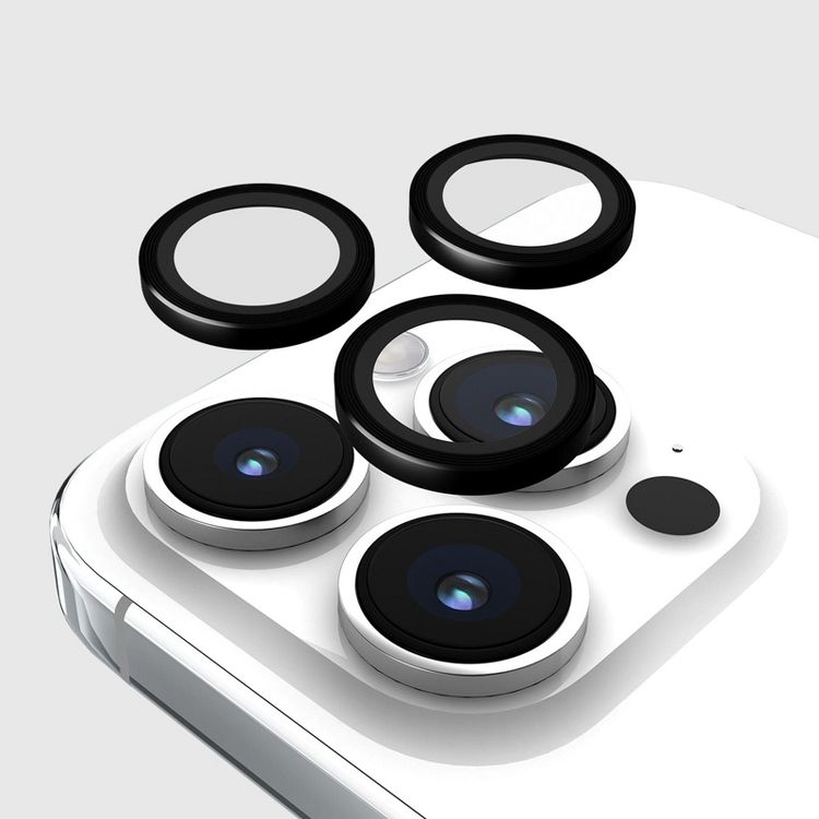 Case-Mate Camera Lens Protector Aluminum Rings for Apple iPhone 15 Series, 2 of 7