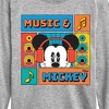 Boys' - Disney - Music And Mickey Long Sleeve Graphic T-Shirt - 2 of 4
