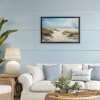 Stupell Industries Shoreline Serenity Beach Floating Frame Canvas Art - 3 of 4
