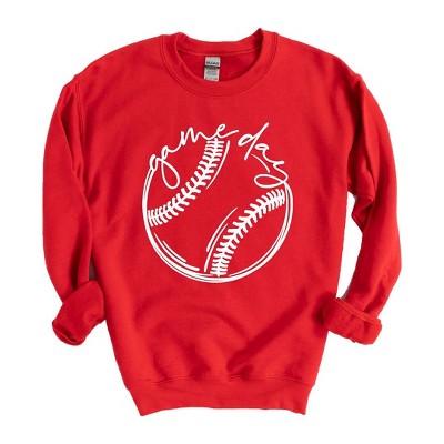 Simply Sage Market Women's Graphic Sweatshirt Game Day Baseball