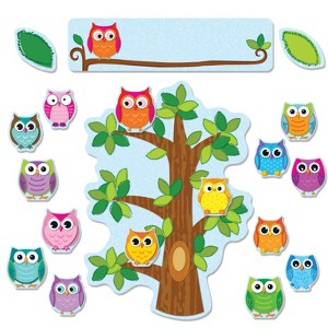 Carson Dellosa Education Colorful Owls Behavior Bulletin Board Set - 1 of 1