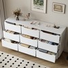 Bella Depot Modern  Dresser  for Bedroom with Deep Drawers,Large Floor Wood Dressers - 3 of 4