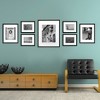 7pc Multi-Size Gallery Wall Frame Set Black - Gallery Perfect - image 2 of 4