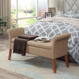 Designs4Comfort Garbo Storage Bench - Breighton Home - 1 of 4