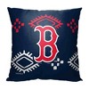 MLB Boston Red Sox Candy Skull Throw Pillow 18x18 Inches - 4 of 4