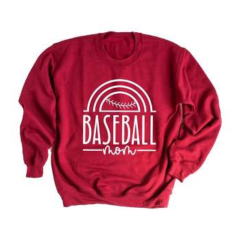 Simply Sage Market Women's Graphic Sweatshirt Baseball Mom Arch