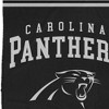 NFL Carolina Panthers Midnight Logo Cozy Knit Blanket - 2 of 2