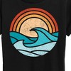 Women's - Instant Message - Wave Scene Short Sleeve Graphic T-Shirt - 2 of 4