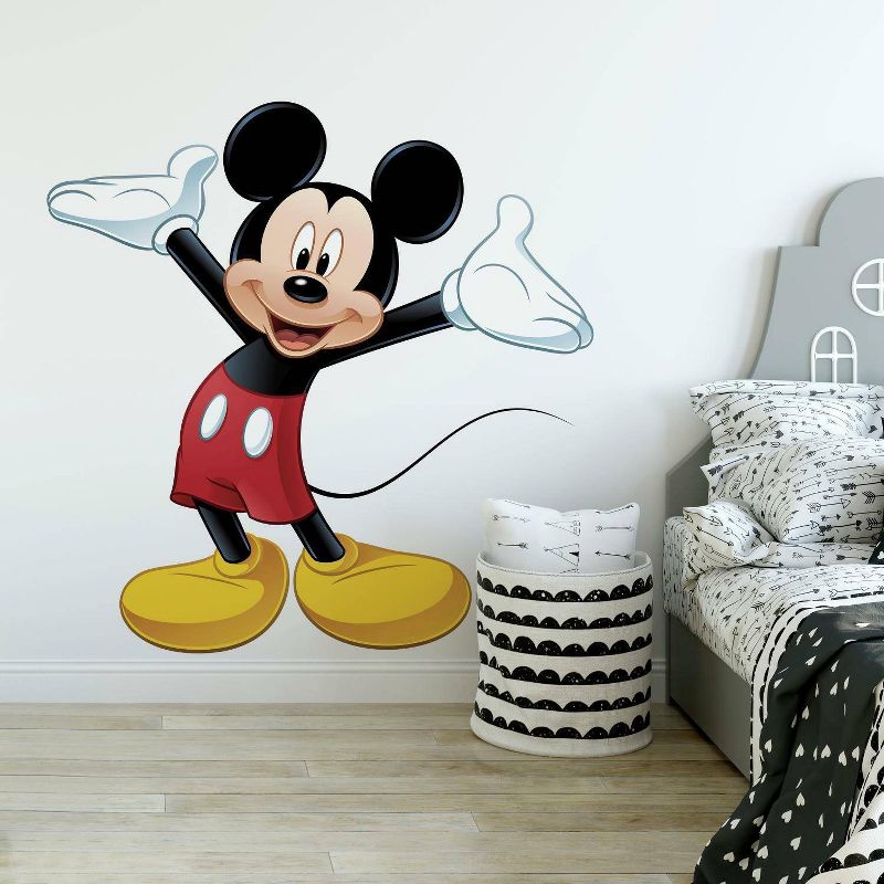 Mickey and Friends Mickey Mouse Peel and Stick Giant Kids&#39; Wall Decal, 3 of 6