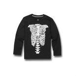 Volcom Toddler Boys Skeleton Upf 50+ Long Sleeve Rashguard