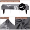 Unique Bargains Stretch Anti-Dust Protecting Washable Dining Chair Slipcovers for 42" - 54" Bench - 3 of 4