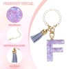 Unique Bargains Resin Lightweight Decorative Sparkling Purple Sequins Tumbler Cup Charm - 3 of 4