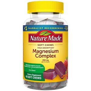 Nature Made Magnesium Chew Dietary Supplement Chewables - 40ct - 1 of 1