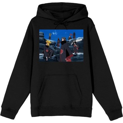 The Akatsuki Members Long Sleeve Hoodie 3XL