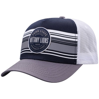 NCAA Penn State Nittany Lions Men's Vista Black with Hard Mesh Snapback Hat