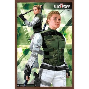 Trends International Marvel Cinematic Universe - Black Widow - Yelena Framed Wall Poster Prints - 1 of 4