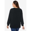 Woman Within Printed Sweatshirt - 3 of 4