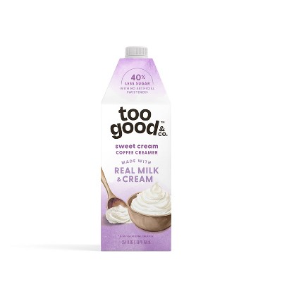 Too Good & Co. Sweet Cream Coffee Creamer - 25.4oz