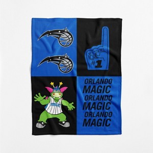 NBA Domino Swaddle Blanket - 1 of 4